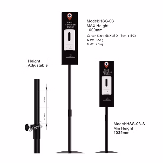 Antibacteriano montado na parede portátil bonito gel desinfetante para as mãos desinfetante spray de álcool 75%