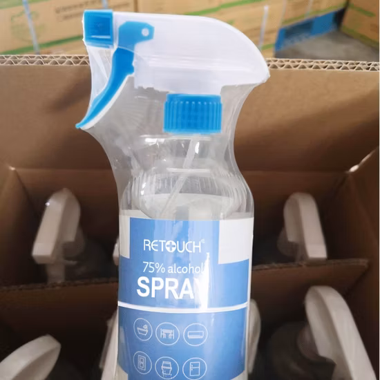 CE/ISO/certificado 100ml 75 spray de álcool antibacteriano líquido desinfetante álcool spray desinfetante para as mãos