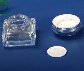 Embalagem cosmética ajustada cosmética customizável do frasco de vidro do creme da garrafa de vidro da loção